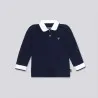 Polo bébé manches longues avec broderie - KONTAKT