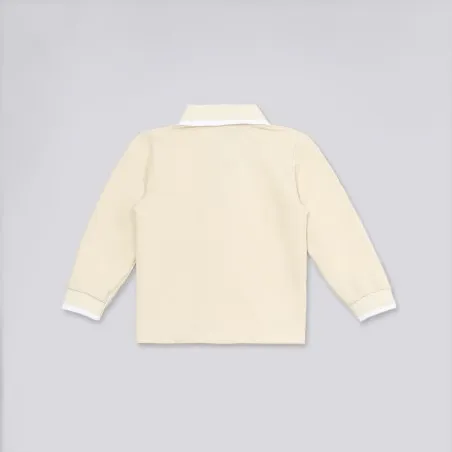 Polo bébé manches longues avec broderie - KONTAKT