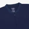 Polo col mao zippé homme manches courtes avec broderie - KONTAKT