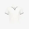 Polo côtelé femme manches courtes - KONTAKT