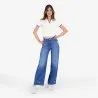 Polo côtelé femme manches courtes - KONTAKT