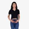 Polo côtelé femme manches courtes - KONTAKT