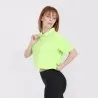 Polo crop femme - KONTAKT