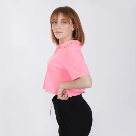 Polo crop femme - KONTAKT