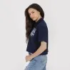 Polo crop femme manches courtes - KONTAKT