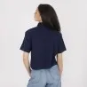 Polo crop femme manches courtes - KONTAKT