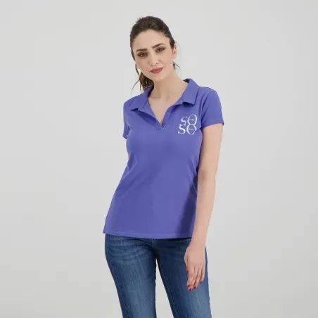 Polo femme manches courtes SOSO - KONTAKT