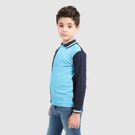 Polo garçon bi-couleurs - KONTAKT