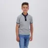 Polo garçon manches courtes avec broderie - KONTAKT