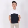 Polo garçon manches courtes bi-couleurs - KONTAKT