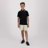 Polo garçon manches courtes en jersey avec broderie - KONTAKT