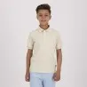 Polo garçon manches courtes en jersey avec broderie - KONTAKT