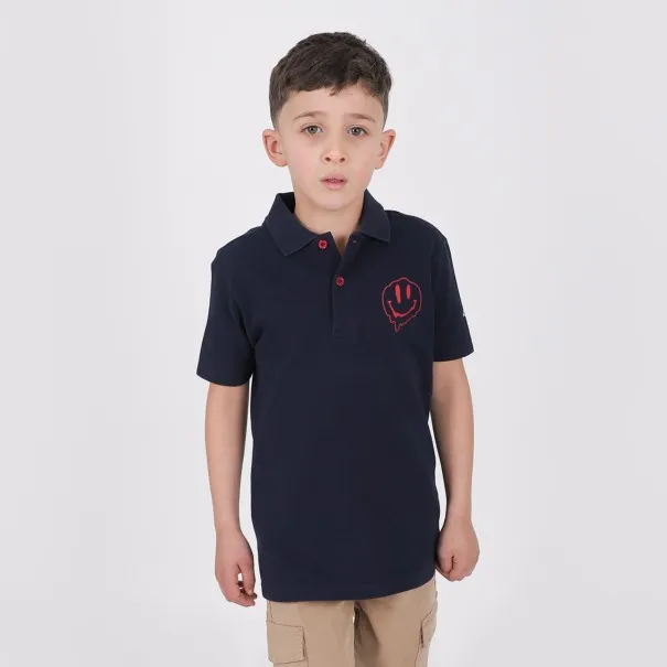 Polo garçon manches courtes SMILEY - KONTAKT