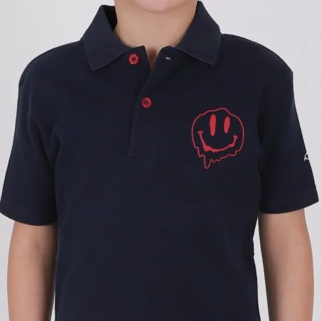 Polo garçon manches courtes SMILEY - KONTAKT