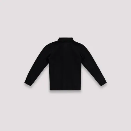 Polo garçon manches longues avec broderie - KONTAKT