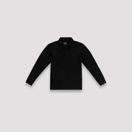 Polo garçon manches longues avec broderie - KONTAKT