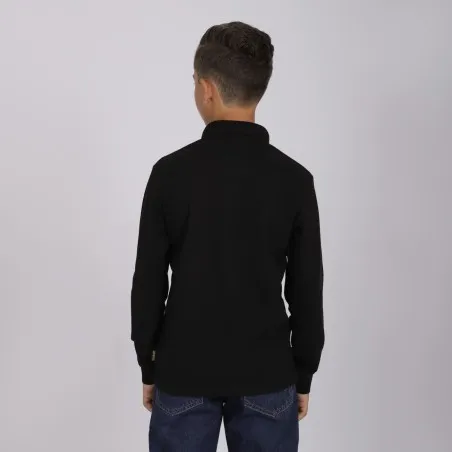 Polo garçon manches longues avec broderie - KONTAKT