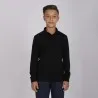 Polo garçon manches longues avec broderie - KONTAKT