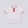 Polo homme manches courtes avec broderie et patte contrasté - KONTAKT
