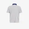Polo homme manches courtes avec col en denim - KONTAKT