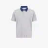 Polo homme manches courtes avec col en denim - KONTAKT