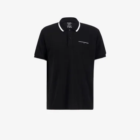 Polo homme manches courtes avec poche passepoilée - KONTAKT