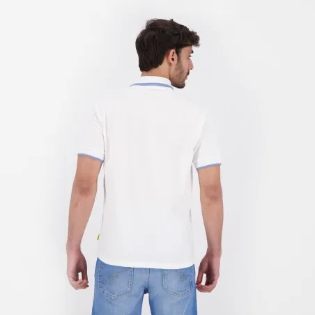 Polo homme manches courtes avec poche passepoilée - KONTAKT