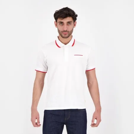 Polo homme manches courtes avec poche passpoilée - KONTAKT