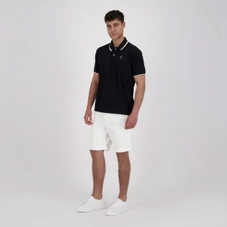 Polo homme manches courtes en jersey avec broderie - KONTAKT