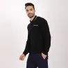 Polo homme manches longues avec poche passepoilée - KONTAKT