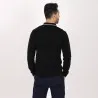 Polo homme manches longues avec poche passepoilée - KONTAKT