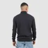 Pull homme col roulé en maille fine - KONTAKT