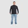 Pull homme col roulé en maille fine - KONTAKT