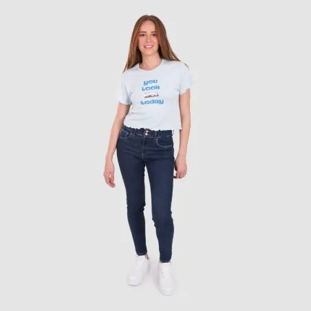 Push up jeans femme taille haute - ALYA - KONTAKT
