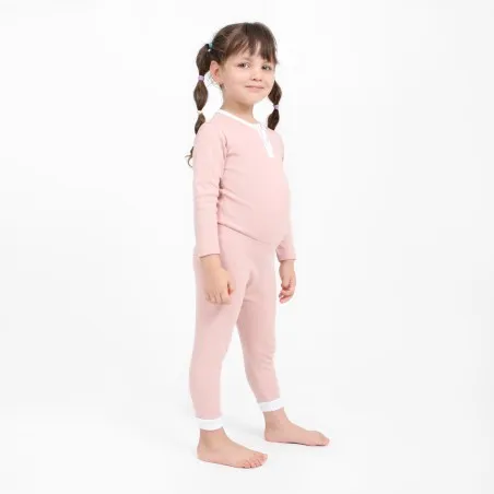 Pyjama bébé body côtelé manches longues - KONTAKT
