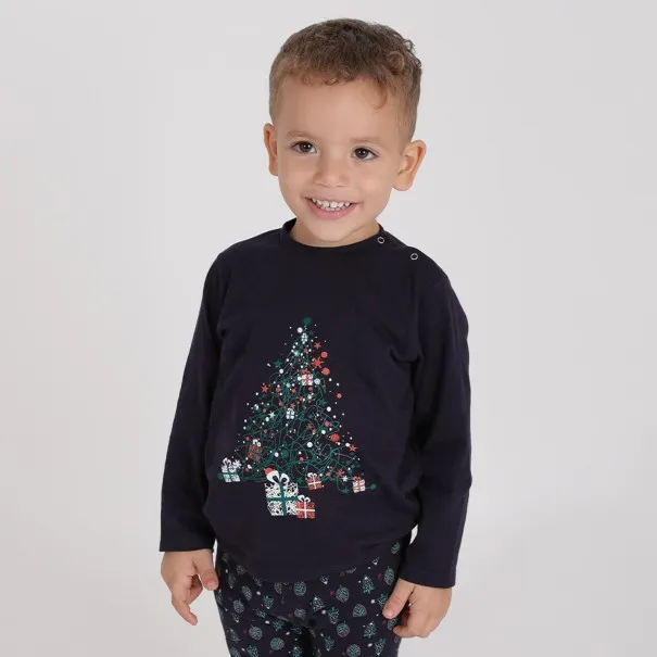 Pyjama bébé manches longues SAPIN - KONTAKT