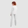 Pyjama femme col V manches longues avec poche - KONTAKT