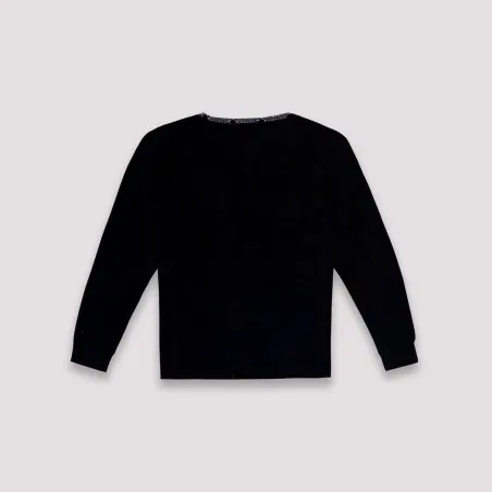 Pyjama femme col V manches longues avec poche - KONTAKT