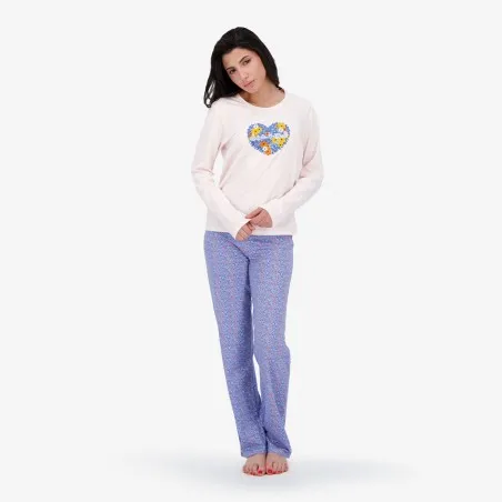 Pyjama femme manches longues - KONTAKT