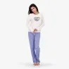 Pyjama femme manches longues - KONTAKT