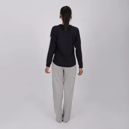 Pyjama femme manches longues avec détail dentelle - KONTAKT