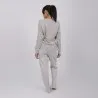 Pyjama femme manches longues avec détail dentelle - KONTAKT