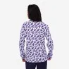Pyjama femme manches longues avec patte boutonnée - KONTAKT
