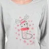 Pyjama femme manches longues CHAUSSETTE DE NOËL - KONTAKT