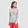 Pyjama femme manches longues CHAUSSETTE DE NOËL - KONTAKT