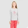 Pyjama fille manches longues avec bandes CHAUSSETTE NOËL - KONTAKT