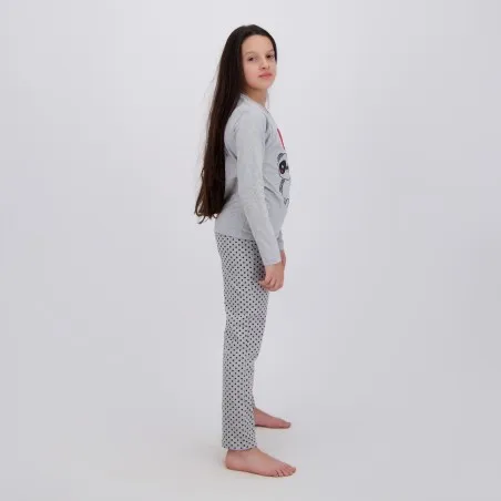 Pyjama fille manches longues PANDA - KONTAKT