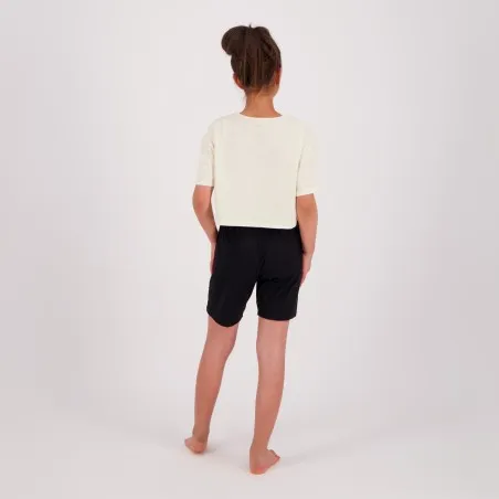 Pyjama fille t-shirt crop et short POP CORN - KONTAKT