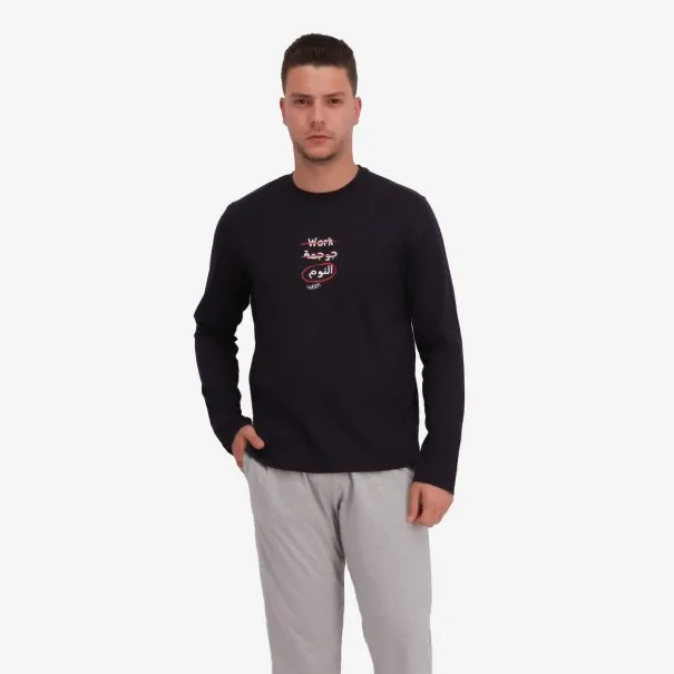 Pyjama homme manches longues - KONTAKT