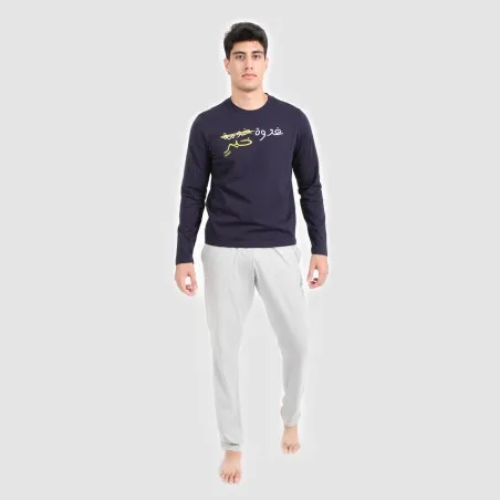 Pyjama homme manches longues - KONTAKT